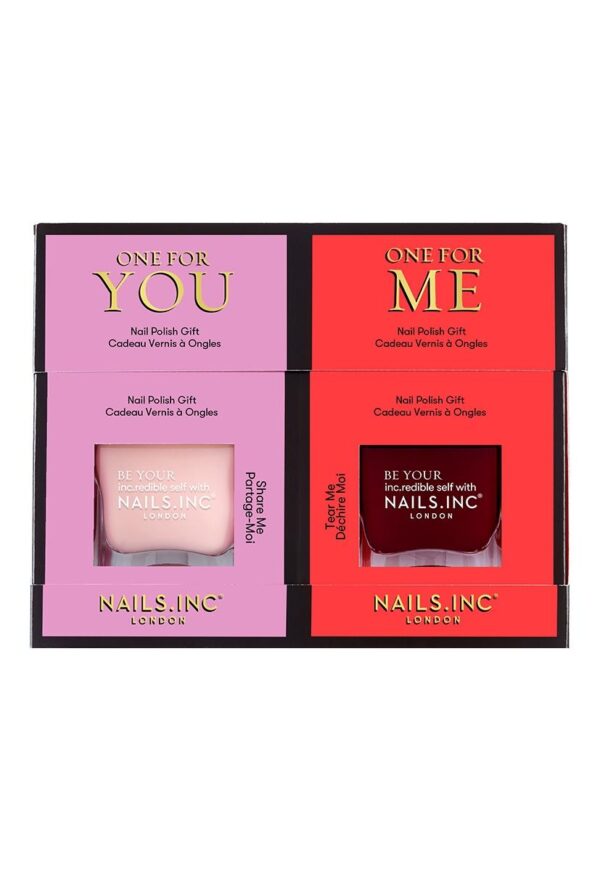 NailsInc Share Love, kynsilakkaduo