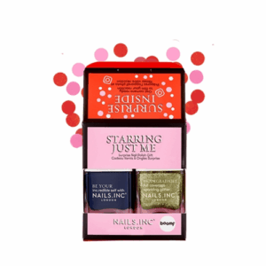 NailsInc Starring Just Me Surprise Nail Polish Gift, kynsilakkaduo