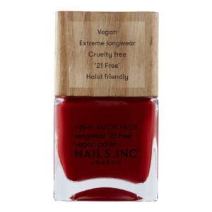 NailsInc Plant Power Swear By Salutation, kasvipohjainen kynsilakka