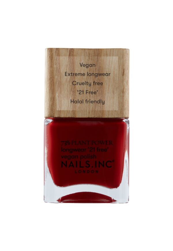NailsInc Plant Power Swear By Salutation, kasvipohjainen kynsilakka