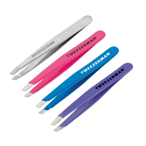 Tweezerman Mini Slant Tweezer Blooming Lilac, matkapinsetit - Image 4