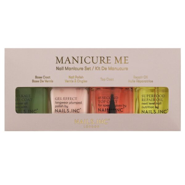 NailsInc Manicure Me, manikyyripakkaus 4x14ml