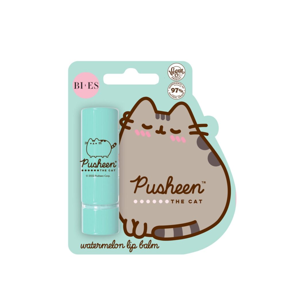 Bies Pusheen Lip Balm Watermelon, huulirasva