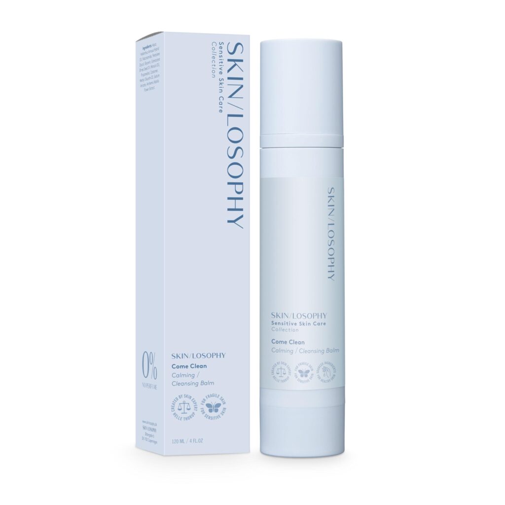 Skinlosophy Come Clean Calming Cleansing Balm 120ml, rauhoittava puhdistusvoide