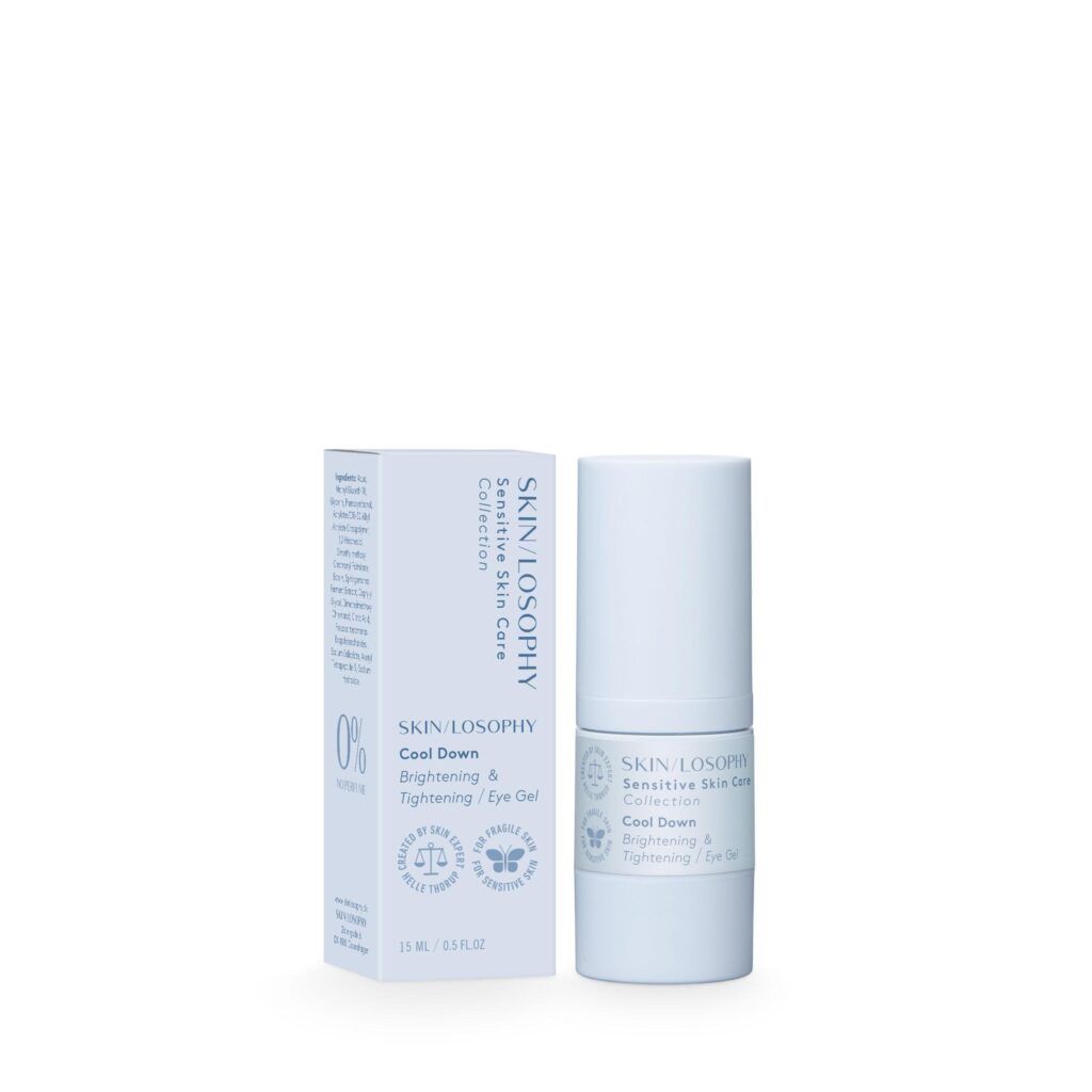 Skinlosophy Cool Down Brightening & Tightening Eye Gel 15ml, kiinteyttävä silmänympärysgeeli