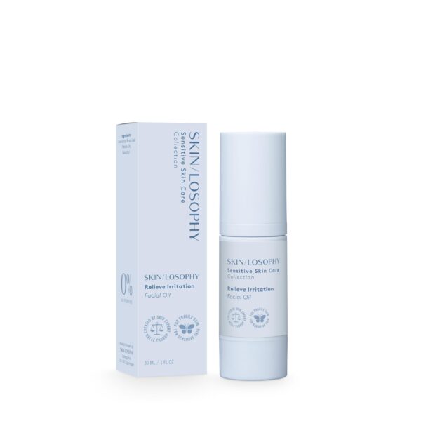 Skinlosophy Relieve Irritation Facial Oil 30ml, rauhoittava kasvoöljy