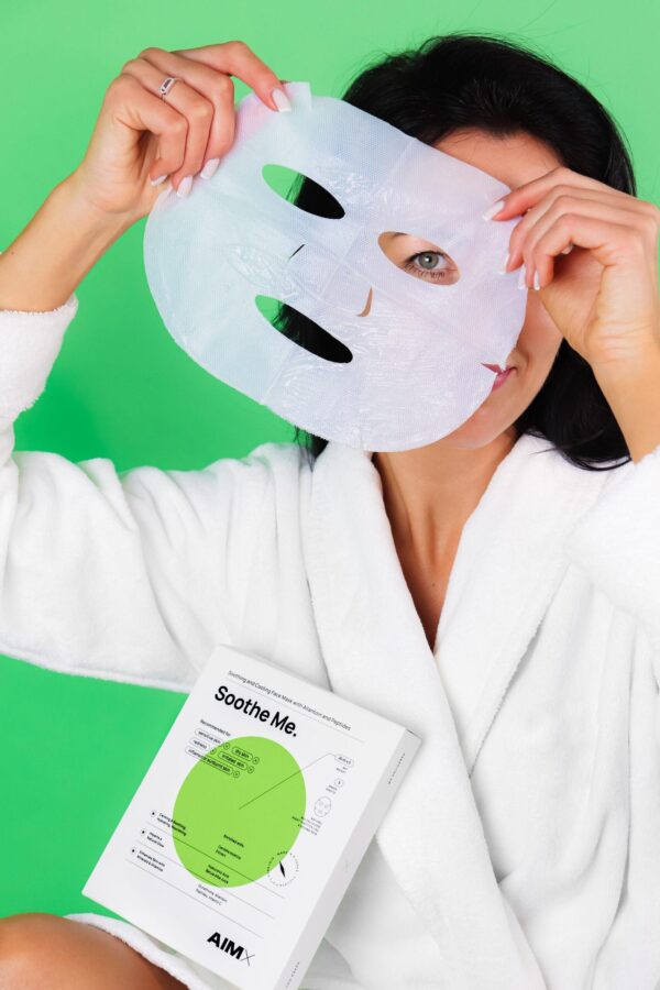 AIMX Soothe Me Sheet Mask, rauhoittava kasvonaamio 1kpl - Image 2