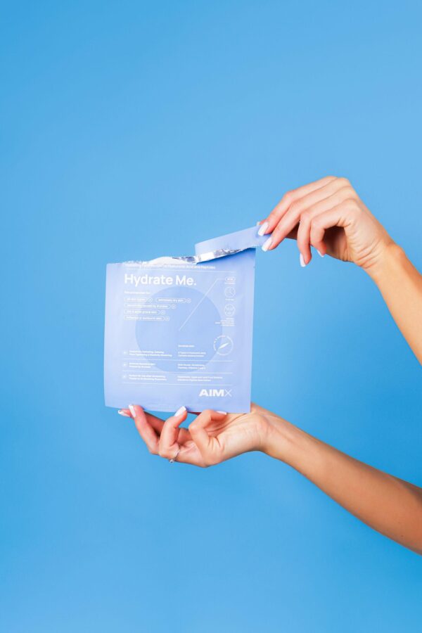 AIMX Hydrate Me Sheet Mask, kosteuttava kasvonaamio 1kpl - Image 2