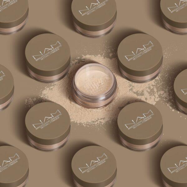 NAM Brightening Undereye Setting Powder, silmänaluspuuteri - Image 3