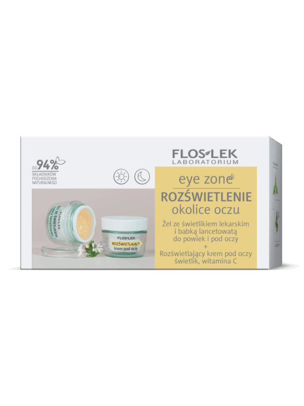 Floslek Eye Zone Brightening Set, silmänympärysvoidepakkaus