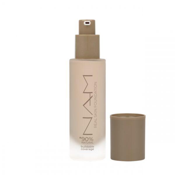 NAM Real Skin Foundation 01 Swan, meikkivoide - Image 2