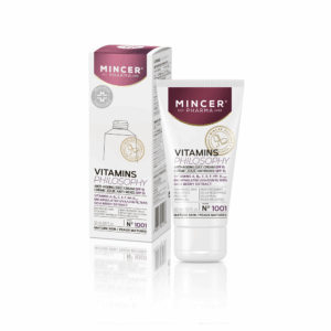 Mincer Pharma VitaminsPhilosophy Anti-Ageing Day Cream SPF15 50ml, päivävoide kuivalle iholle