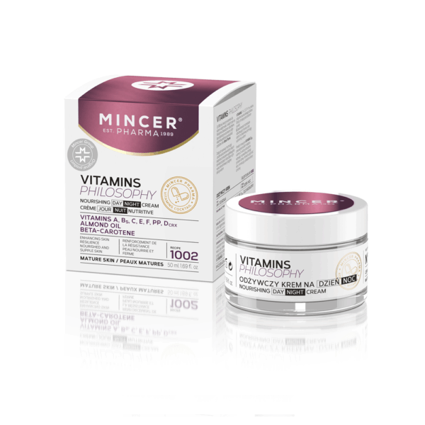 Mincer Pharma VitaminsPhilosophy Nourishing Day & Night Cream 50ml, pehmentävä 24h hoitovoide