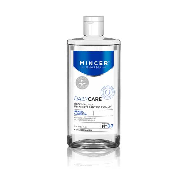 Mincer Pharma DailyCare Regenerating Micellar Water 250ml, misellivesi