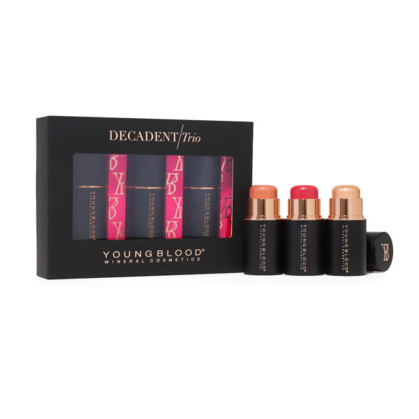 Youngblood Decadent Trio in Peach 3x2,5g, lahjapakkaus
