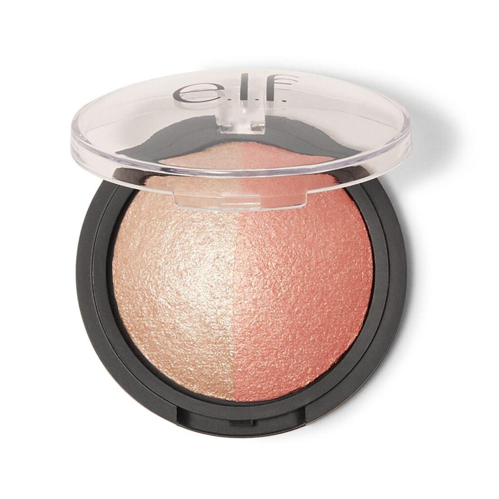 Elf Baked Highlighter & Blush Rose Gold, korostusväriduo