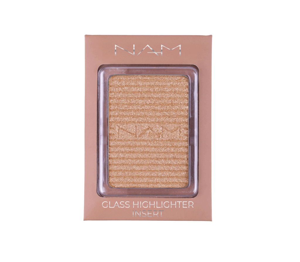NAM Glass Highlighter Insert 05 Gold Lavender, täyttöpakkaus