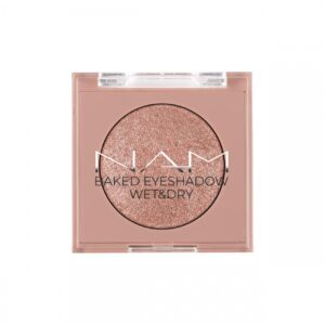 NAM Baked Eyeshadow 01 Moonlight, luomiväri