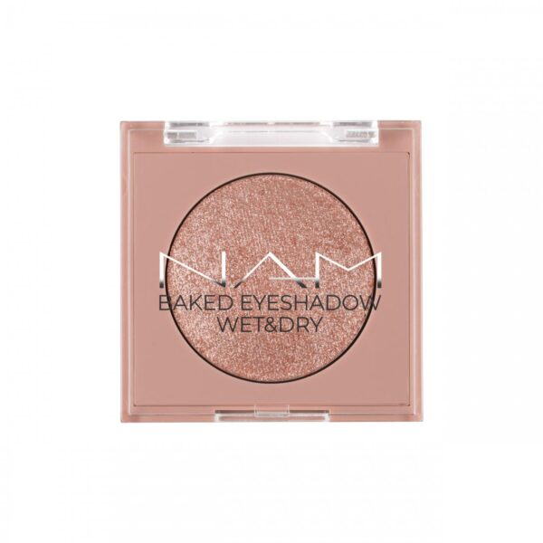 NAM Baked Eyeshadow 01 Moonlight, luomiväri