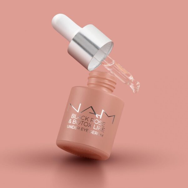 NAM Black Rose & Botox Like Under Eye Serum, seerumi silmänalusiholle 18ml - Image 3
