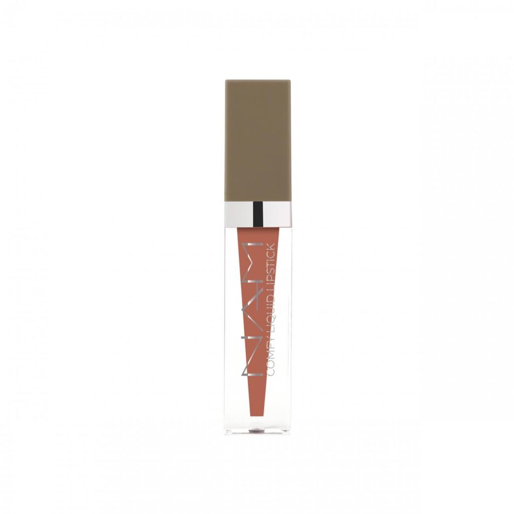 NAM Comfy Liquid Lipstick 01 Dusty Pink, hoitava huulipuna