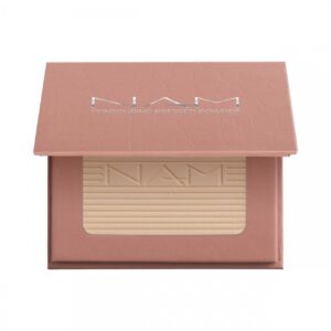NAM Contouring Pressed Powder 01 Swan, puristepuuteri