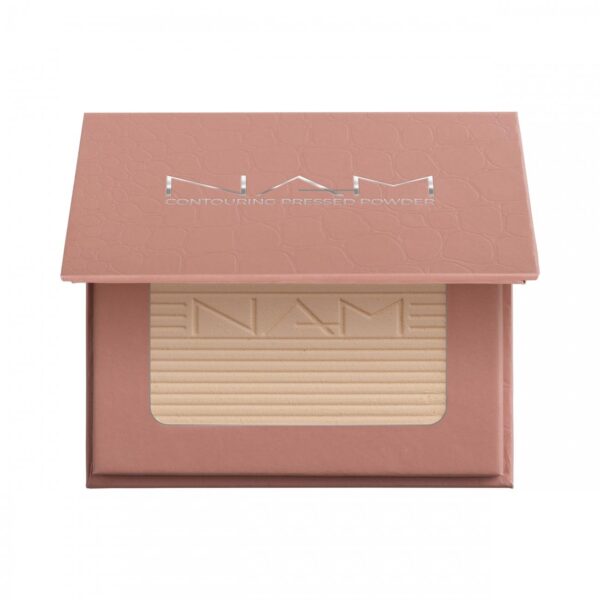 NAM Contouring Pressed Powder 01 Swan, puristepuuteri