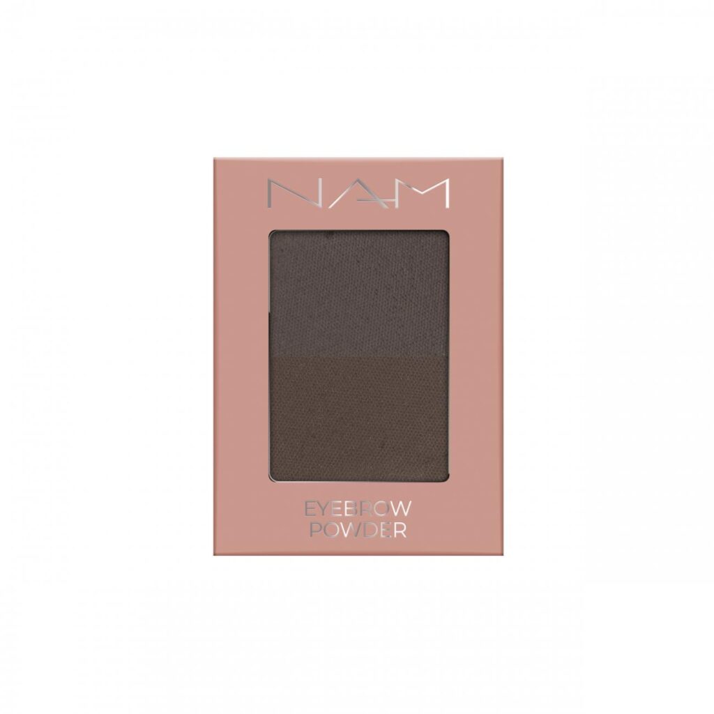 NAM Eyebrow Powder Insert 01 Warm Dark Brown, täyttöpakkaus