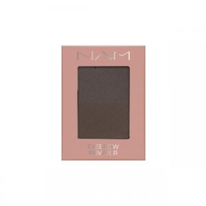 NAM Eyebrow Powder Insert 01 Warm Dark Brown, täyttöpakkaus