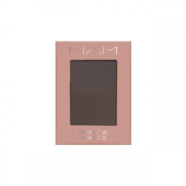 NAM Eyebrow Powder Insert 01 Warm Dark Brown, täyttöpakkaus
