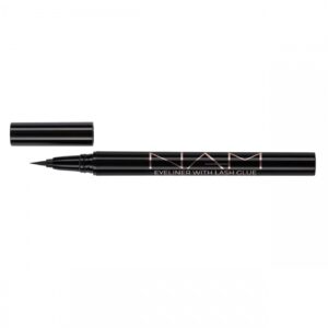 NAM Eyeliner With Lash Glue, silmänrajaus + irtoripsiliima
