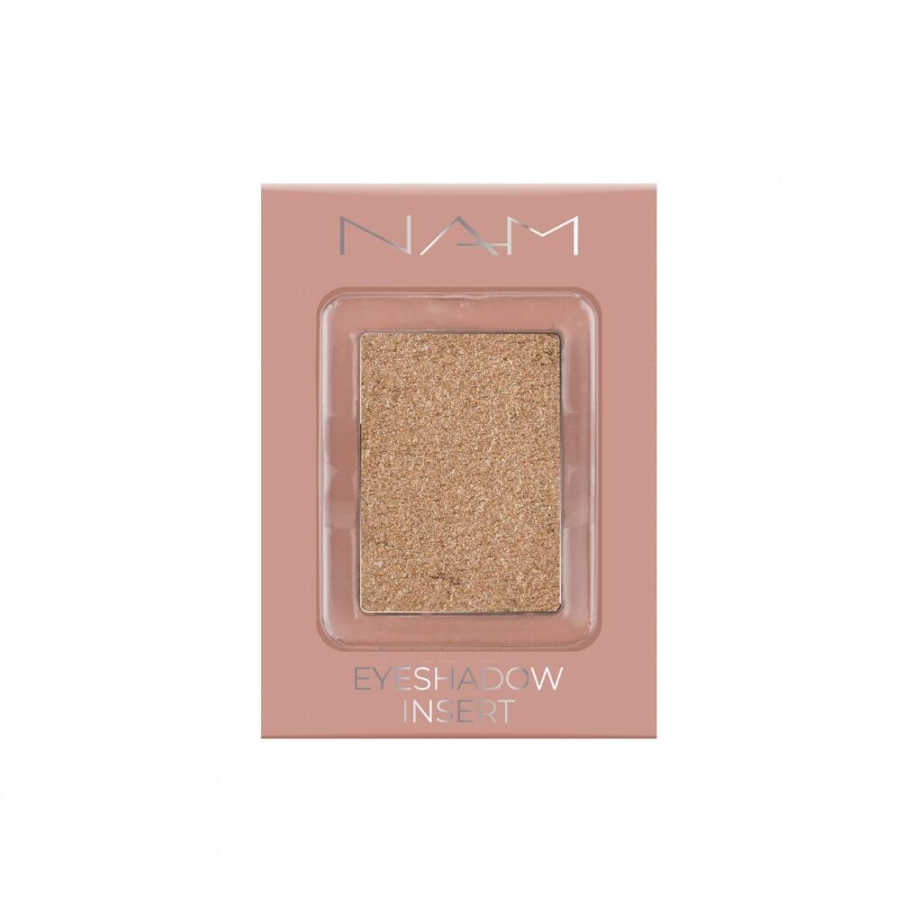 NAM Foil Eyeshadow Insert 02 Sunny Gold, täyttöpakkaus
