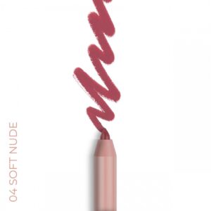 NAM Iconic Matte Lip Pencil 04 Soft Nude, huultenrajauskynä