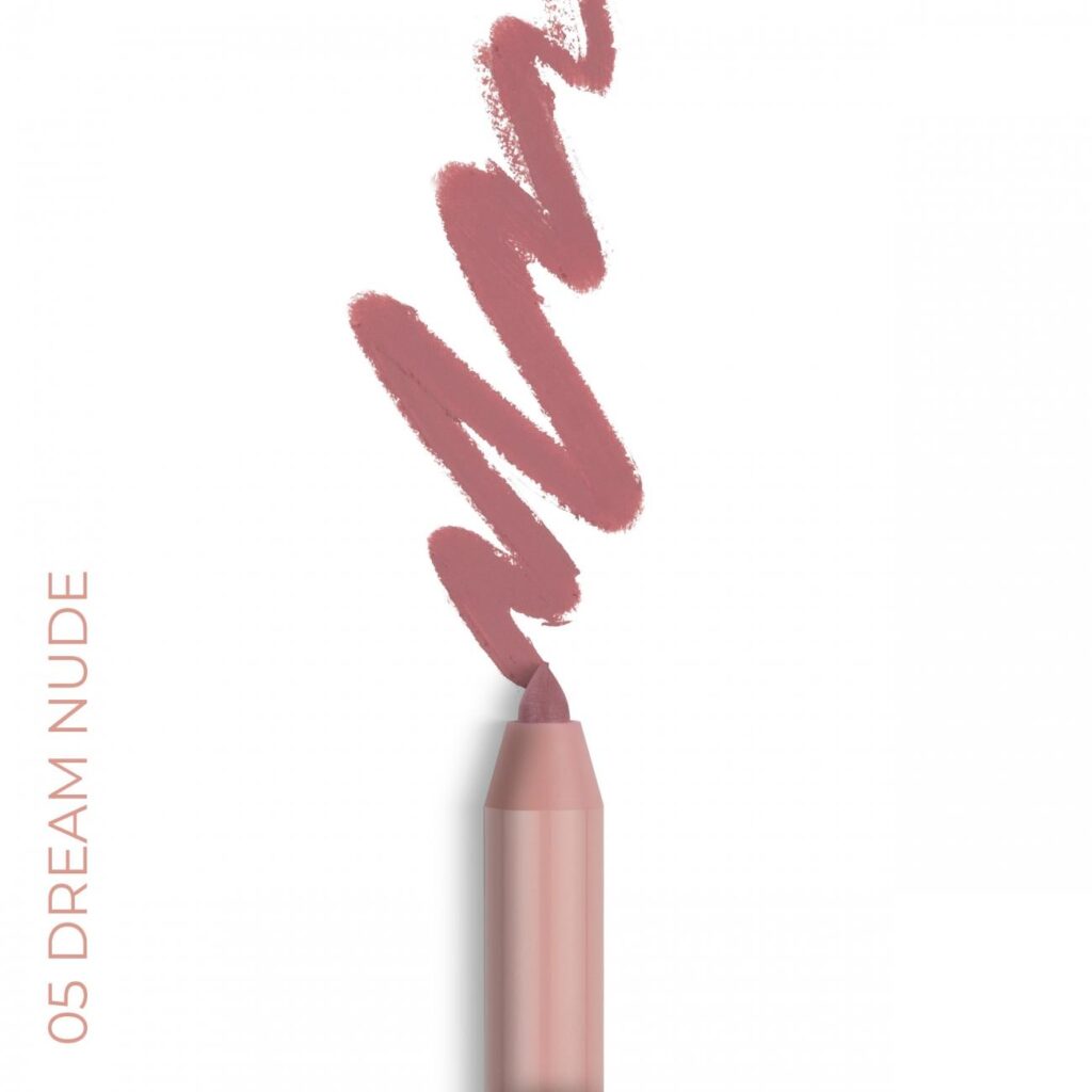 NAM Iconic Matte Lip Pencil 05 Dream Nude, huultenrajauskynä