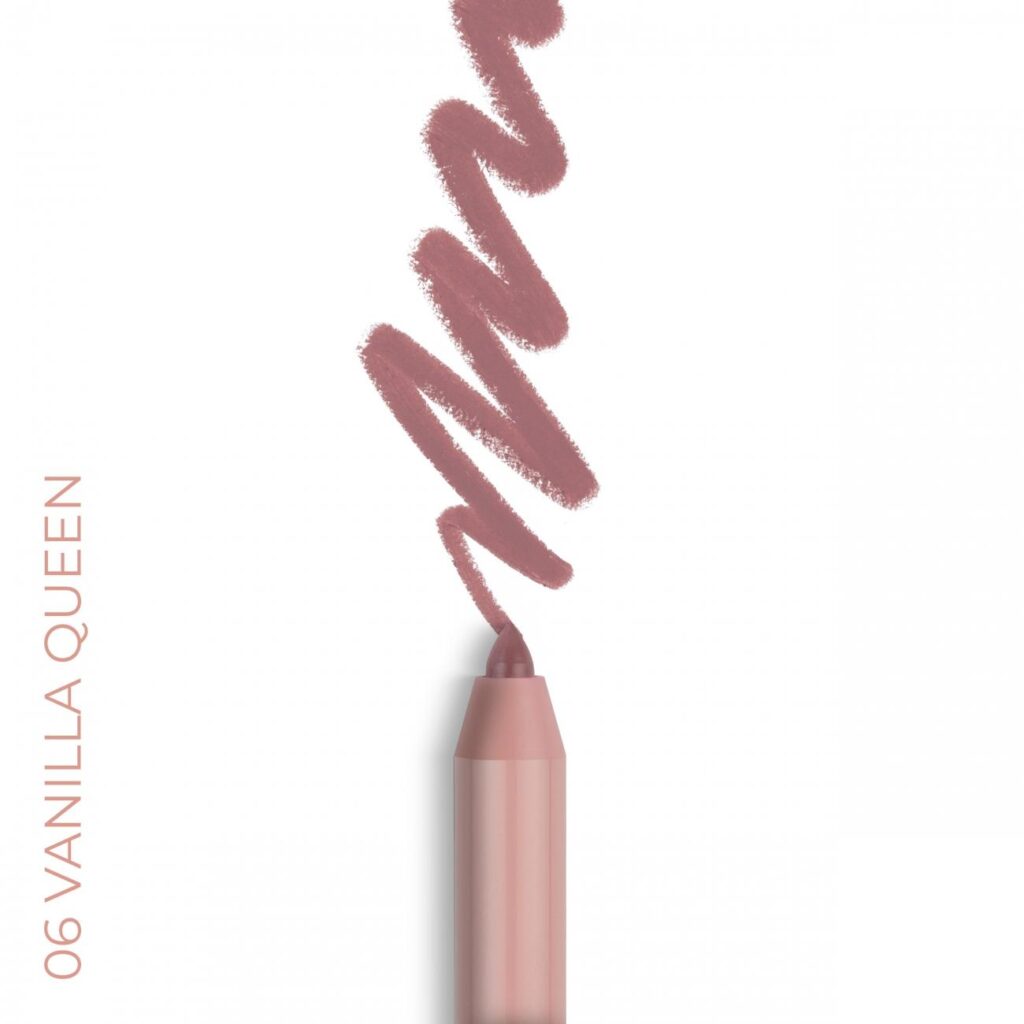 NAM Iconic Matte Lip Pencil 06 Vanilla Queen, huultenrajauskynä