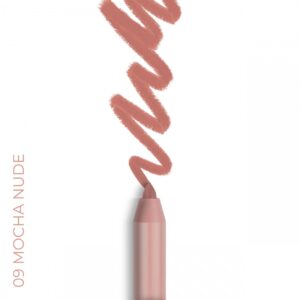NAM Iconic Matte Lip Pencil 09 Mocha Nude, huultenrajauskynä
