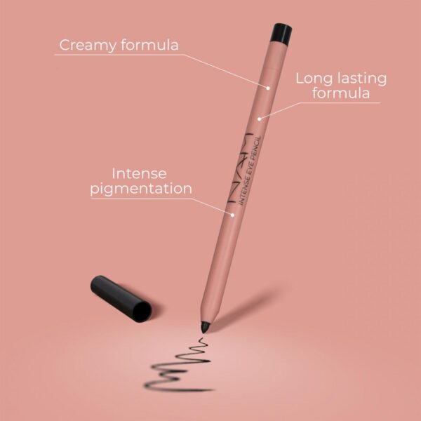 NAM Intense Eye Pencil, pehmeä silmänrajauskynä - Image 3