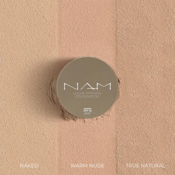 NAM Mineral Loose Foundation 03 True Natural, mineraalimeikkipohja - Image 3