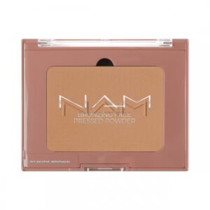 NAM Bronzing Face Pressed Powder 02 Nude Brown, aurinkopuuteri