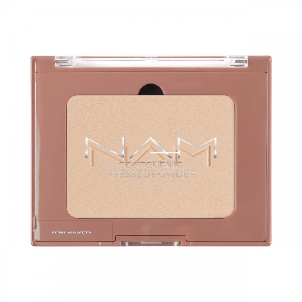 NAM Contouring Pressed Powder 02 Naked, puristepuuteri