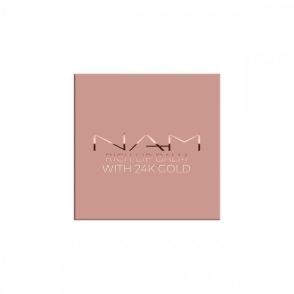 NAM Rich Lip Balm With 24K Gold, huulibalsami