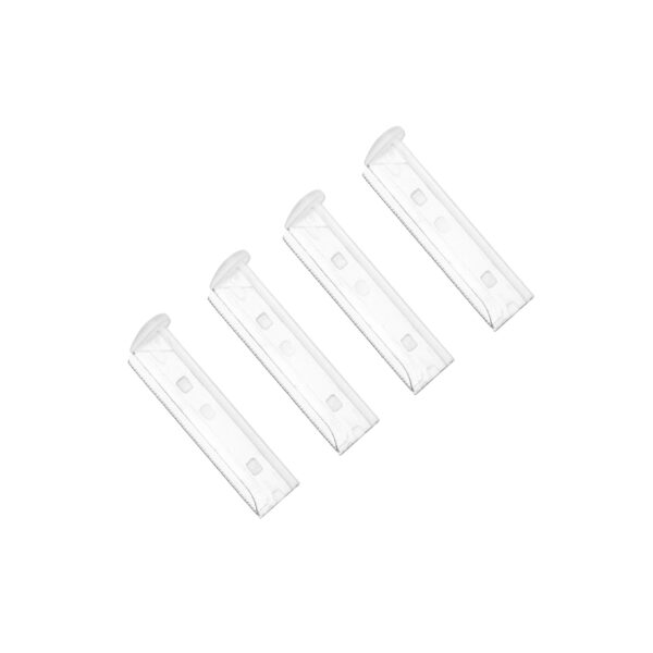 Tweezerman Facial Razors Replacement Blades, vaihtoterät kasvakarvaveitseen sis. 4 terää