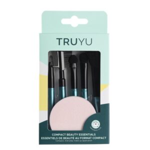 Truyu Compact Beauty Essentials, matkakokoiset siveltimet
