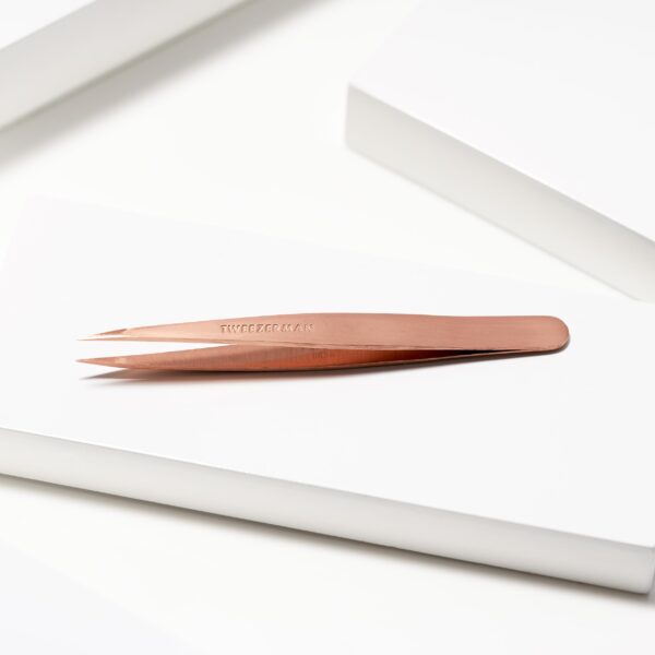 Tweezerman Point Tweezer Rose Gold, tarkkuuspinsetit - Image 3
