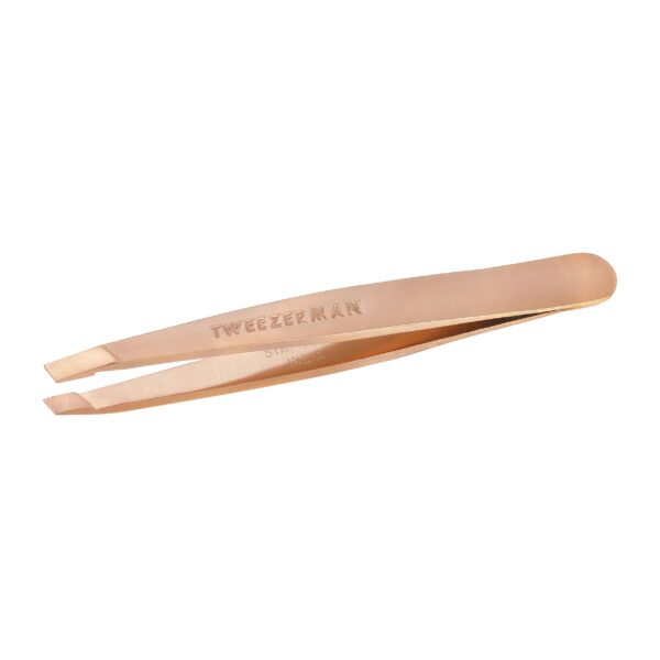 Tweezerman Mini Slant Tweezer Rose Gold, matkapinsetit