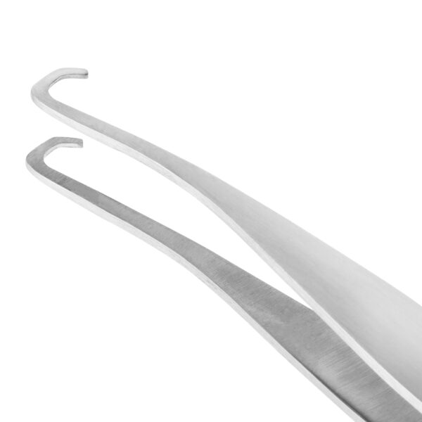 Tweezerman Blackhead Extractor, pinsettimalliinen (kaareva) mustapäiden poistotyökalu - Image 2
