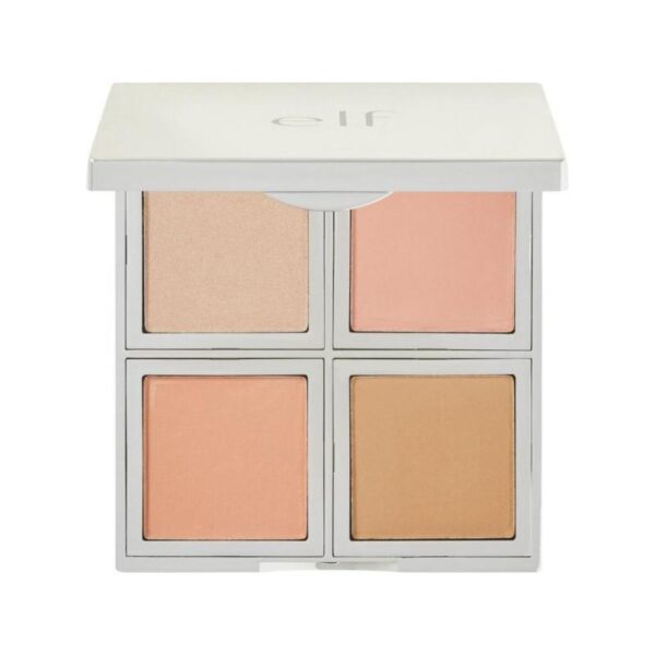Elf Natural Glow Face Palette, 4 meikkituotteen paletti