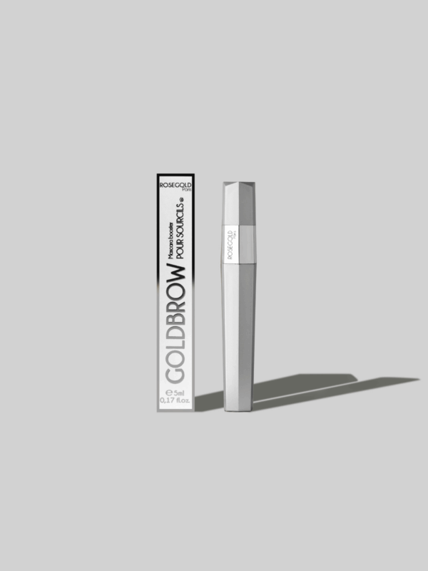 Rosegold Paris Goldbrow, eyebrows mascara booster 5ml