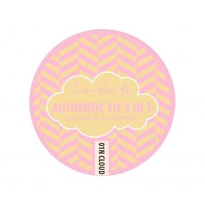 Lovely Authentic Fit 2in1 Powder&Foundation 01N, puristemainen meikkivoide