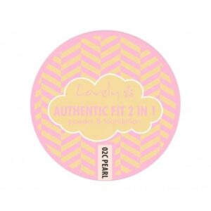 Lovely Authentic Fit 2in1 Powder&Foundation 02C, puristemainen meikkivoide